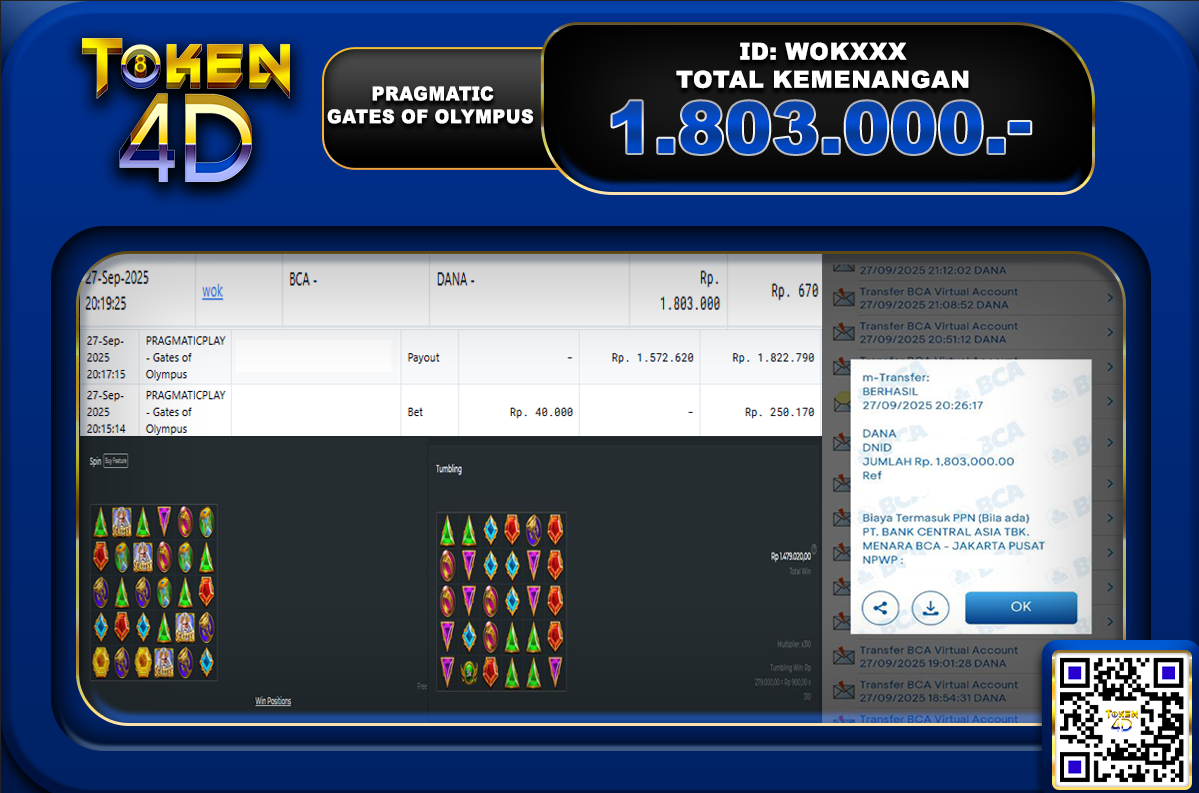 GATES OF OLYMPUS – BUKTI JACKPOT SLOT TOKEN4D