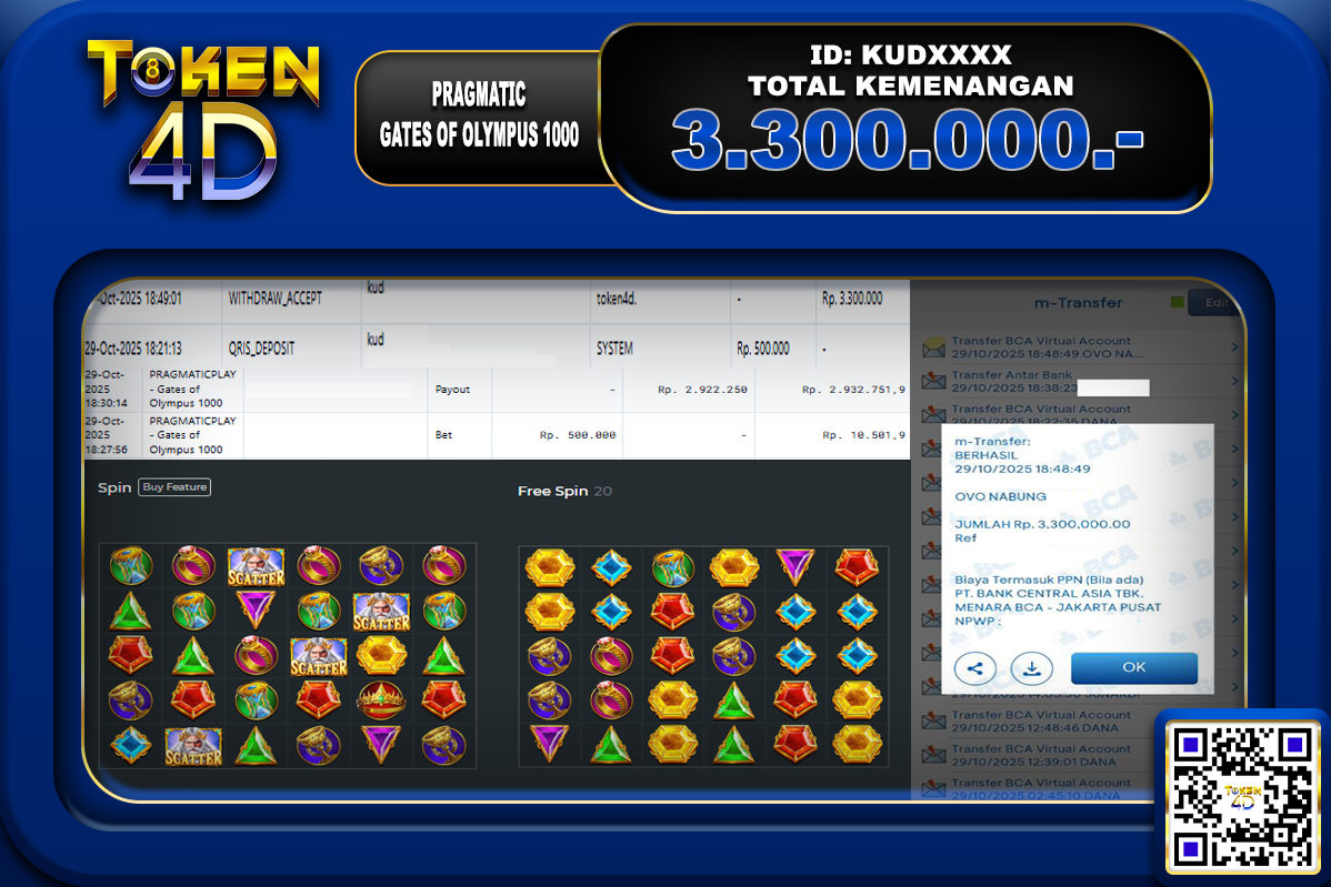 GATES OF OLYMPUS 1000- BUKTI JACKPOT SLOT TOKEN4D