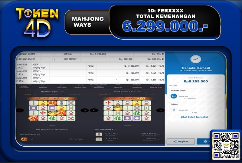 MAHJONG WAYS – BUKTI JACKPOT SLOT TOKEN4D