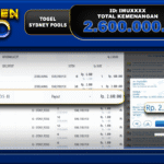 TOGEL SYDNEY POOLS – BUKTI JACKPOT TOGEL TOKEN4D