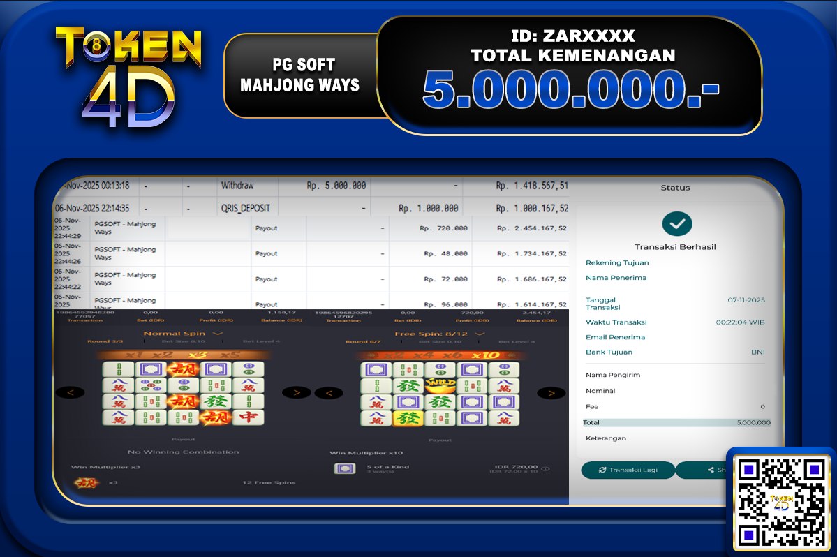 MAHJONG WAYS – BUKTI JACKPOT SLOT TOKEN4D