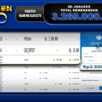 MAHJONG WINS 3 –  BLACK SCATTER – BUKTI JACKPOT TOKEN4D